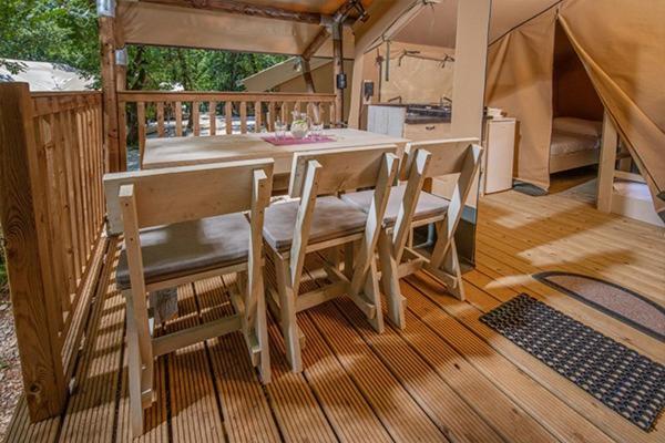 Eurocamp Tents At Campsite Polari Rovinj Exterior foto