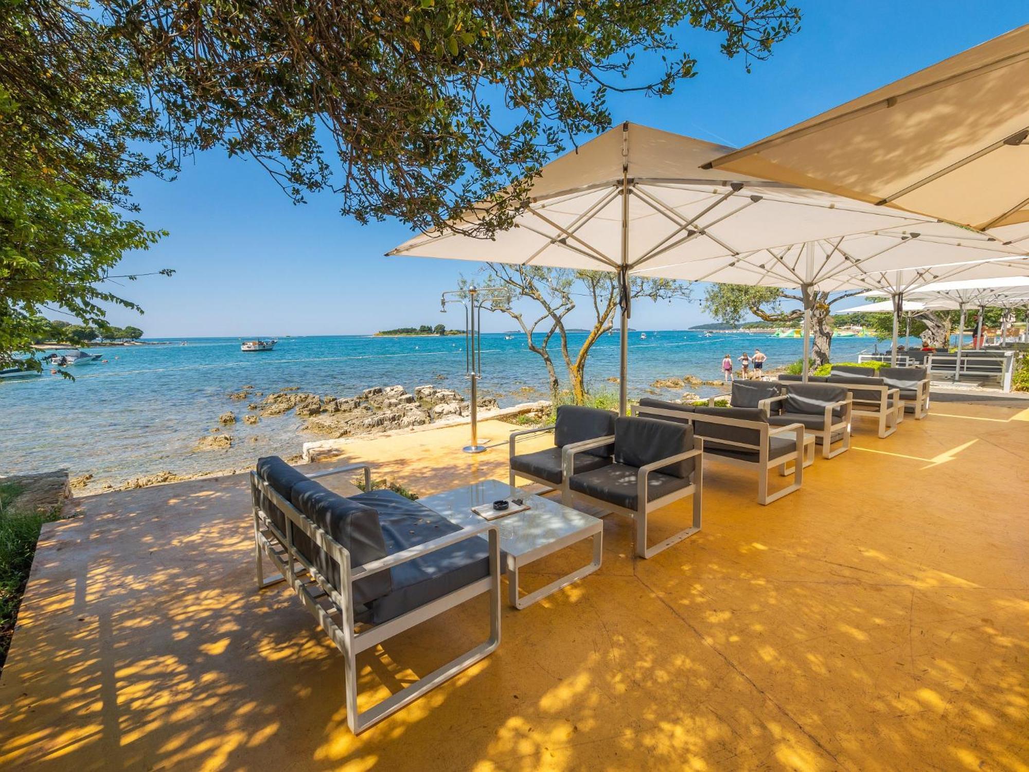 Eurocamp Tents At Campsite Polari Rovinj Exterior foto
